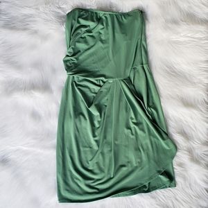 Banana Republic Natural Green Cocktail Dress